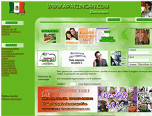 Tablet Screenshot of apatzingan.com